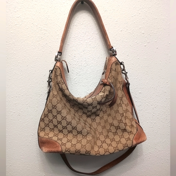 Gucci Handbags - Gucci Monogram Medium Miss GG Hobo Light Cuir